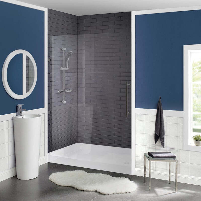 Swiss Madison Voltaire 60 x 36 Acrylic White Single-Threshold, Right-Hand Drain, Shower Base