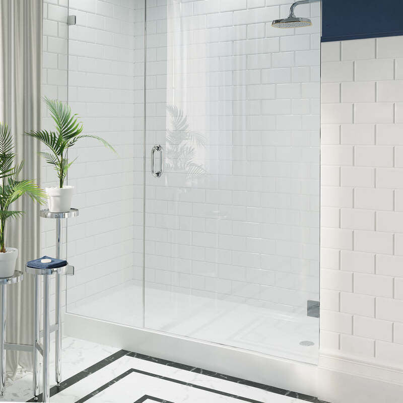 Swiss Madison Voltaire 60 x 34 Acrylic White, Single-Threshold, Right Side Drain, Shower Base