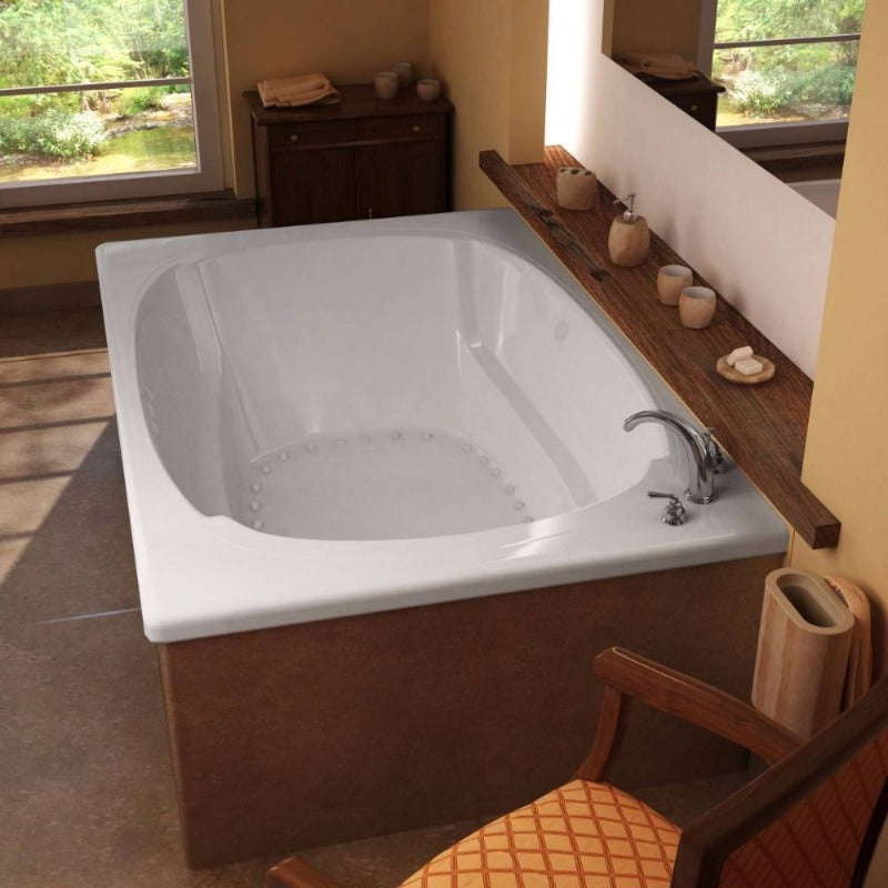 Atlantis Whirlpools Charleston 48 x 78 Rectangular Air Jetted Bathtub - 4878CAR