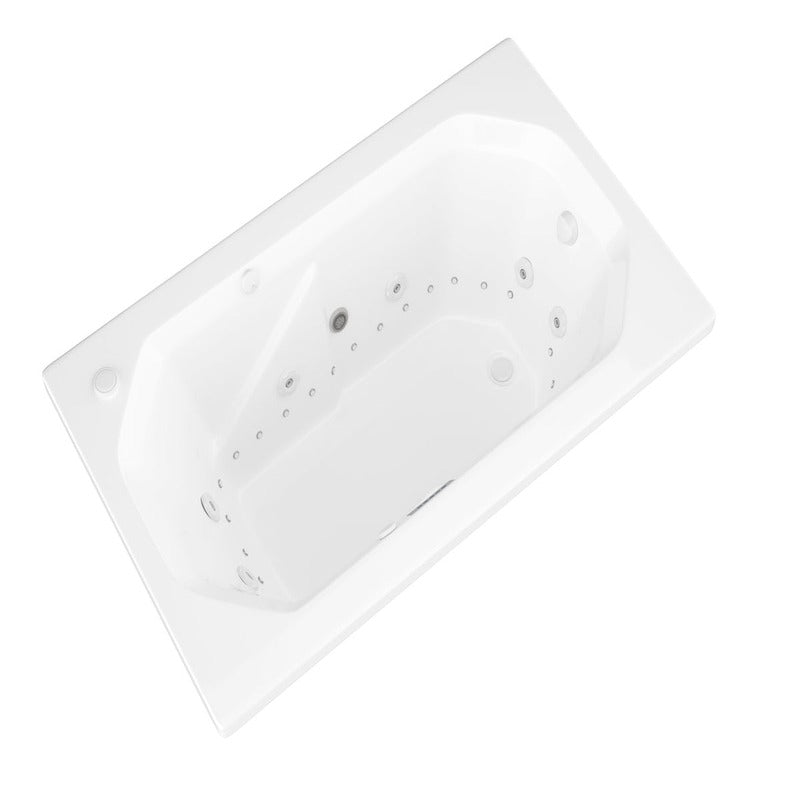 Atlantis Whirlpools Mirage 35.875" x 59.625" Air and Whirlpool Bathtub