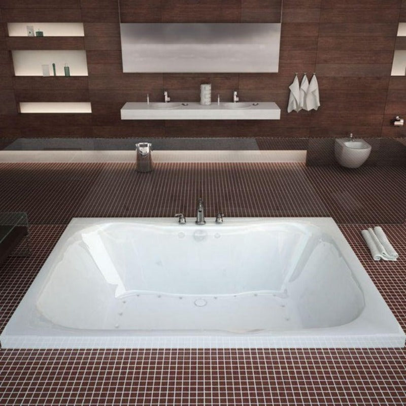 ANZZI 4060NAL ATLANTIS WHIRLPOOLS NEPTUNE 40 X 60 RECTANGULAR AIR JETTED BATHTUB