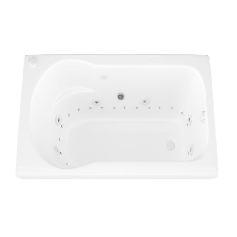 Atlantis Whirlpools Zepher 31.625" x 59.5" Air and Whirlpool Bathtub