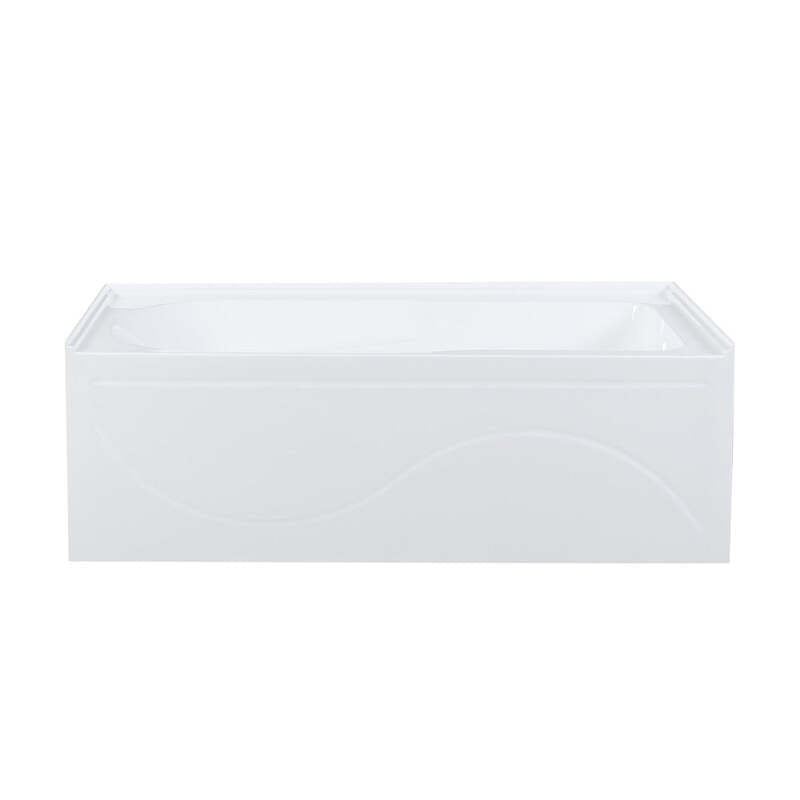 Swiss Madison Ivy 60" X 30" Left-Hand Drain Alcove Bathtub with Apron