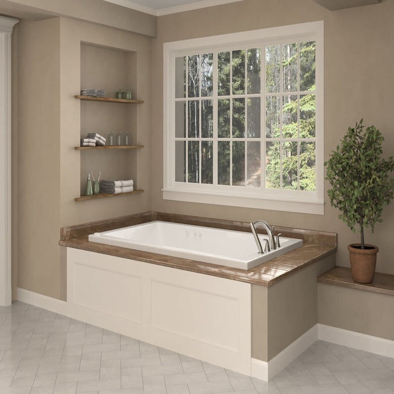 Atlantis Whirlpools Venetian 31.75" x 71.875" Air and Whirlpool Bathtub