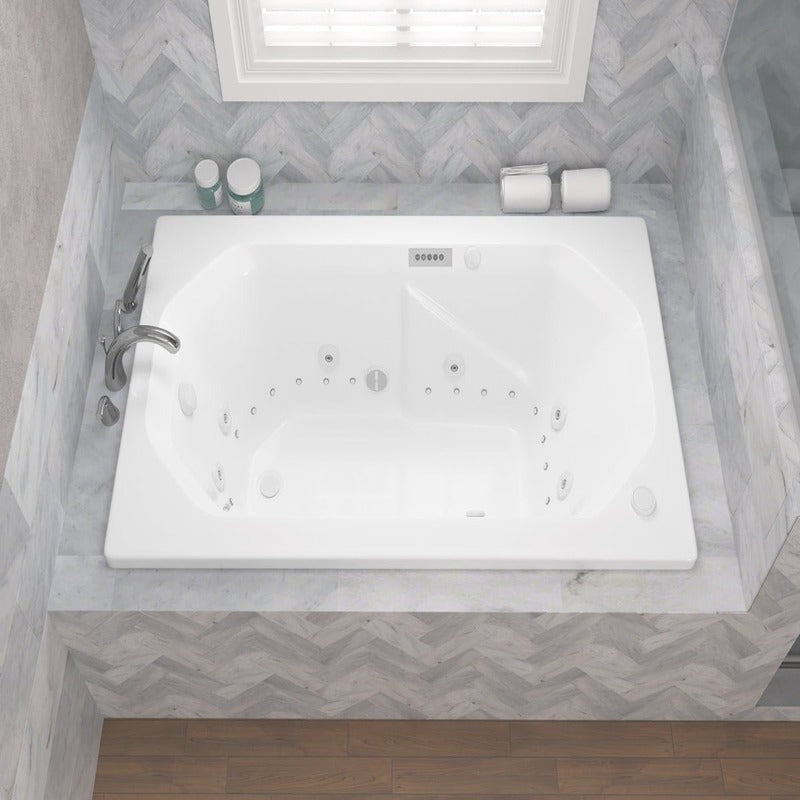Atlantis Whirlpools Mirage 35.875" x 59.625" Air and Whirlpool Bathtub