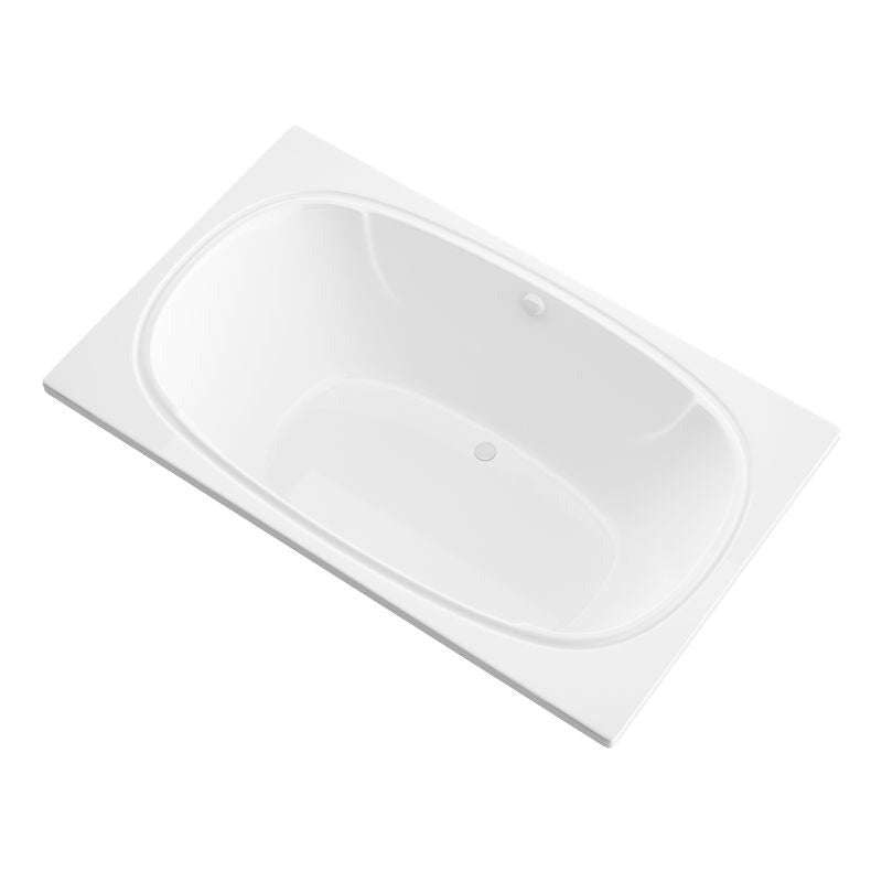 ATLANTIS WHIRLPOOLS CHARLESTON 48 X 78 RECTANGULAR SOAKING BATHTUB 4878CS