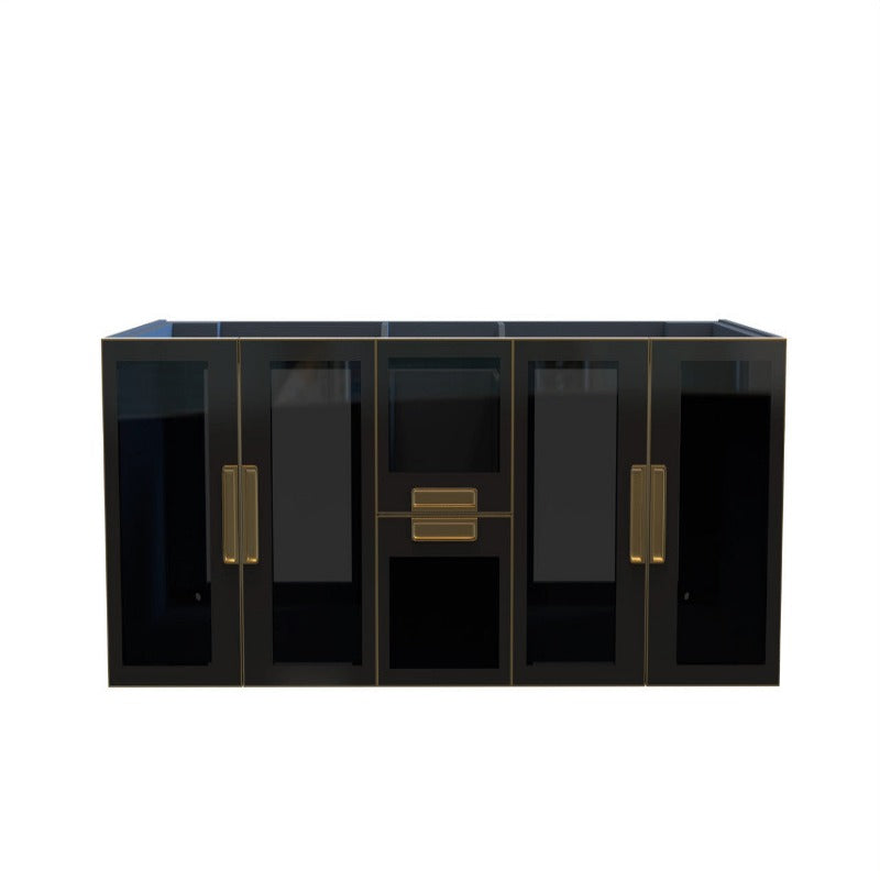 Perris 60" Modern Wall Mounted Bathroom Vanity Base