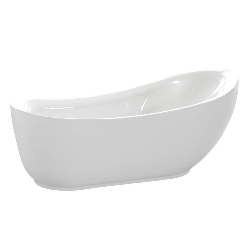 ANZZI TALYAH SERIES FT-AZ090 5.92 FT. FREESTANDING BATHTUB IN WHITE