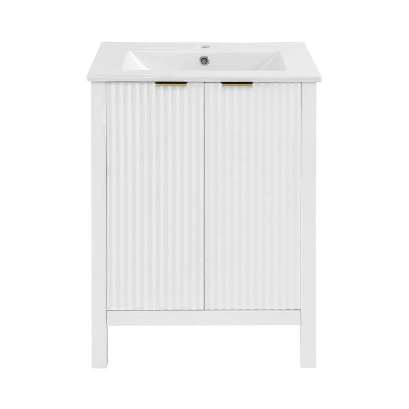 Swiss Madison Bastille 24" Bathroom Vanity in White