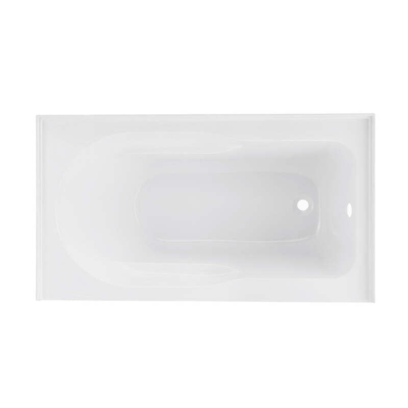 Swiss Madison Ivy 48'' x 32" Bathtub with Apron Right Hand Drain in White