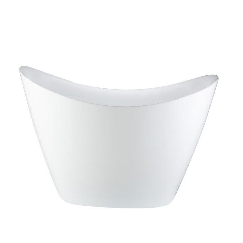 Amy Acrylic Soaking Bathtub 68" ( White / Black )
