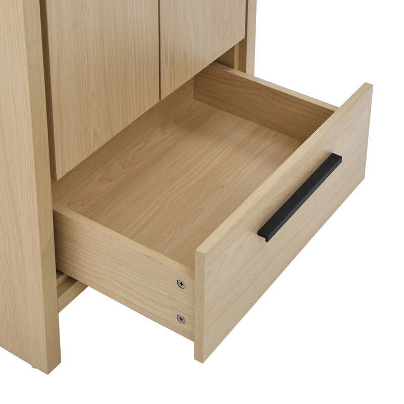 Swiss Madison Virage 24 Freestanding, Bathroom Vanity in Natural Oak