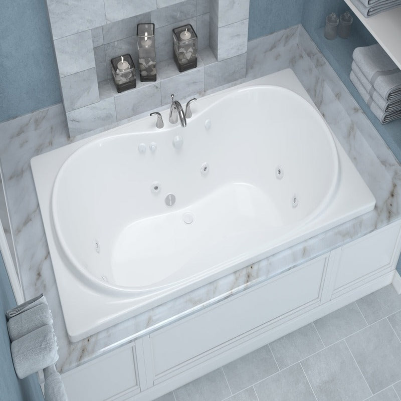 Atlantis Whirlpools Whisper 36" x 72" Rectangular Whirlpool Bathtub