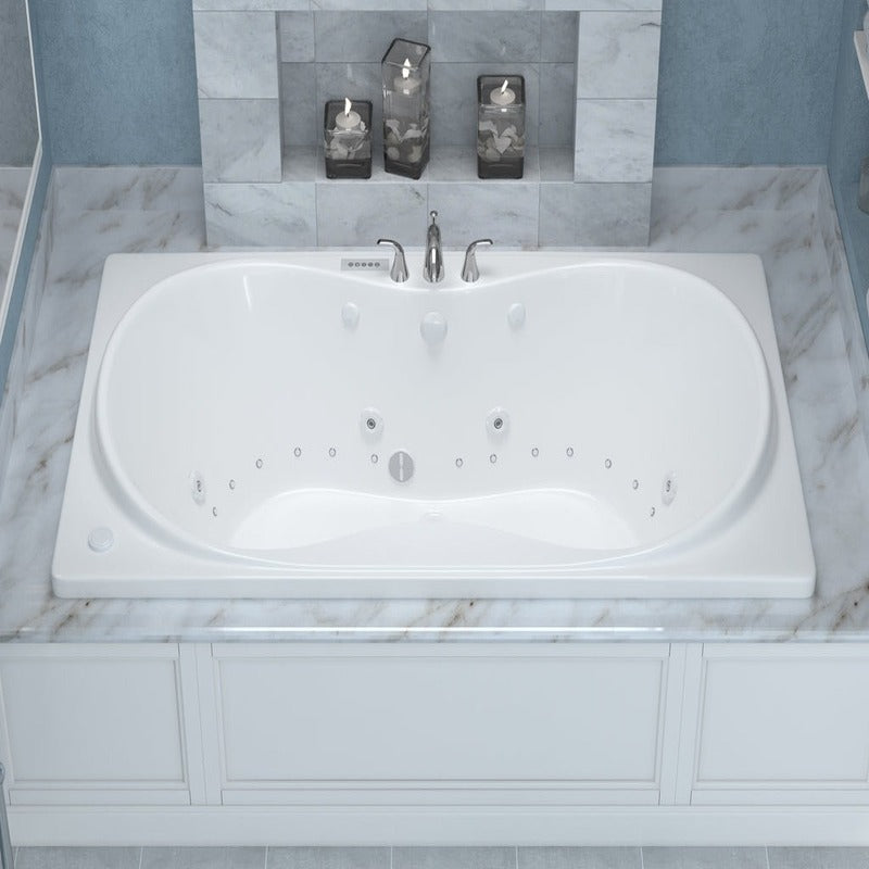 Atlantis Whirlpools Whisper 35.625" x 72" Air and Whirlpool Bathtub