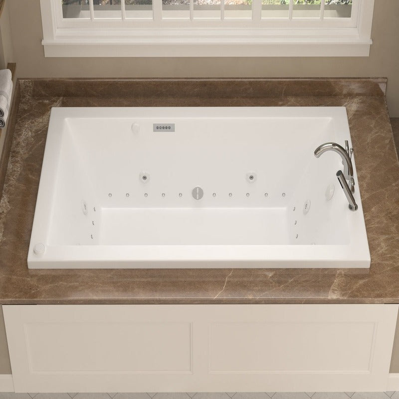 Atlantis Whirlpools Venetian 31.875" x 59.625" Air and Whirlpool Bathtub