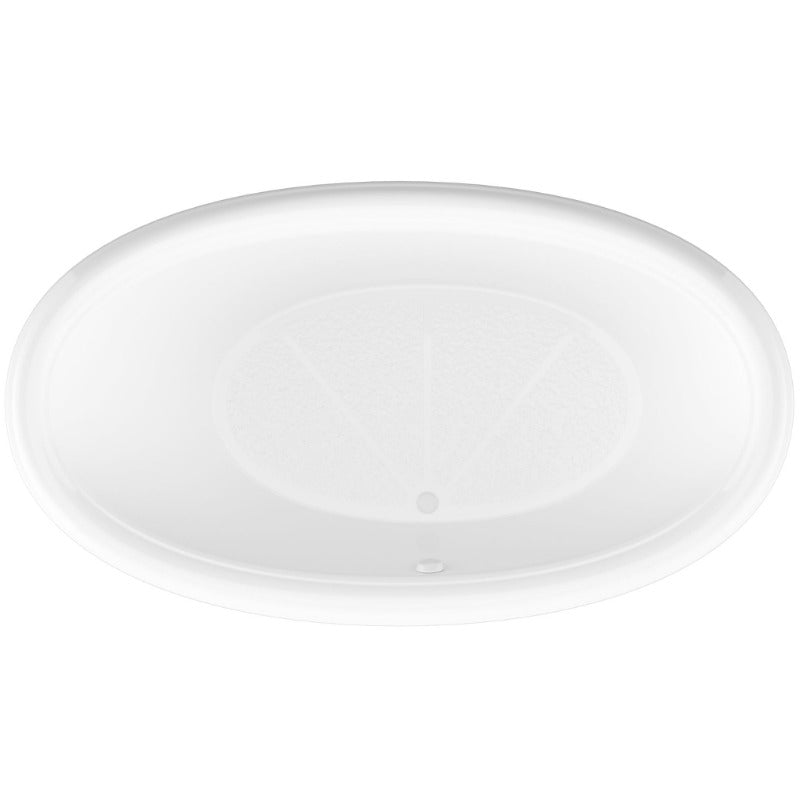 ATLANTIS WHIRLPOOLS PETITE 44 X 78 OVAL SOAKING BATHTUB 4478PCS