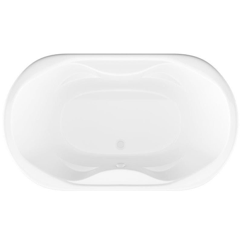 ATLANTIS WHIRLPOOLS INDULGENCE 41 X 70 OVAL SOAKING BATHTUB 4170IS