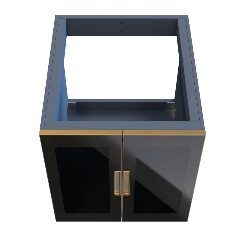 Perris 30" Modern Wall Mounted Bathroom Vanity Base