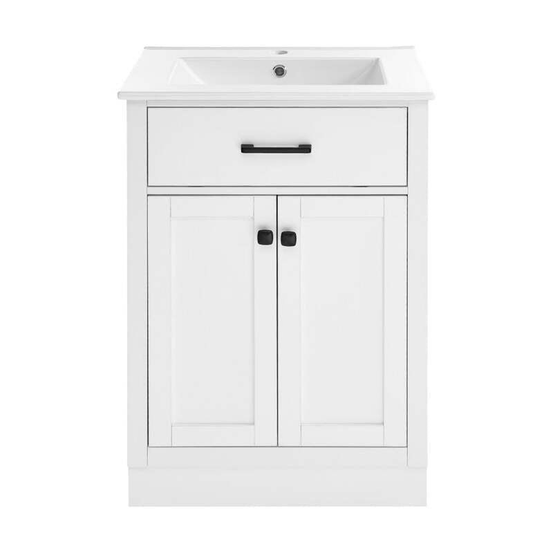 Swiss Madison Burdon 24" Bathroom Vanity in White