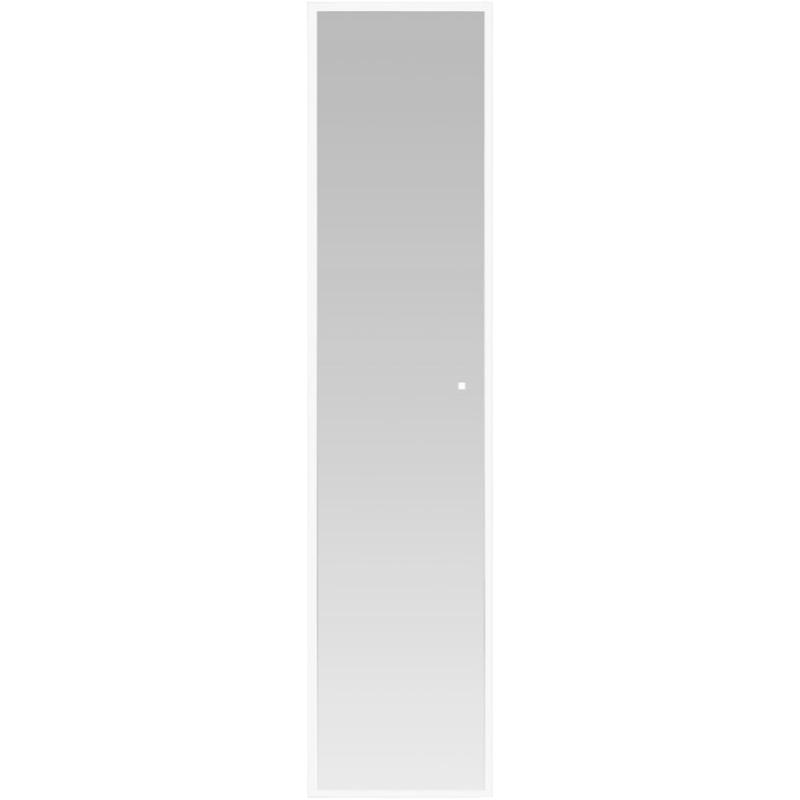 AQUADOM Edge Royale Side Bathroom Cabinet Tall Full Length LED Lighted Medicine Cabinet, Left-Handed, Antifog 15" x 5" x 70"