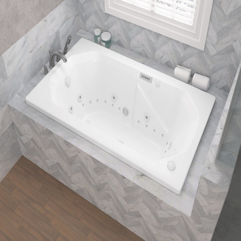 Atlantis Whirlpools Mirage 35.875" x 59.625" Air and Whirlpool Bathtub