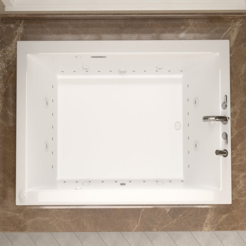 Atlantis Whirlpools Venetian 31.875" x 59.625" Air and Whirlpool Bathtub
