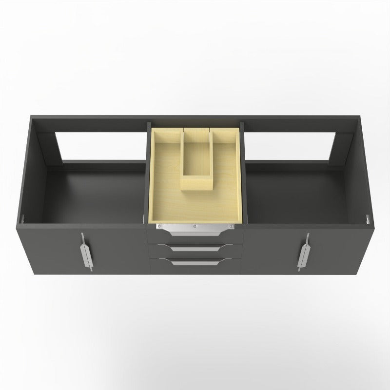 Balboa 72" Black Vanity Base Only