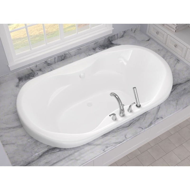 ATLANTIS WHIRLPOOLS INDULGENCE 41 X 70 OVAL SOAKING BATHTUB 4170IS