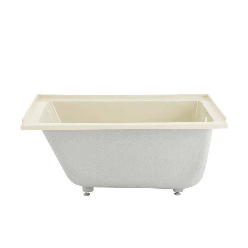 Swiss Madison Voltaire 48" X 32" Right-Hand Drain Alcove Bathtub in Bisque
