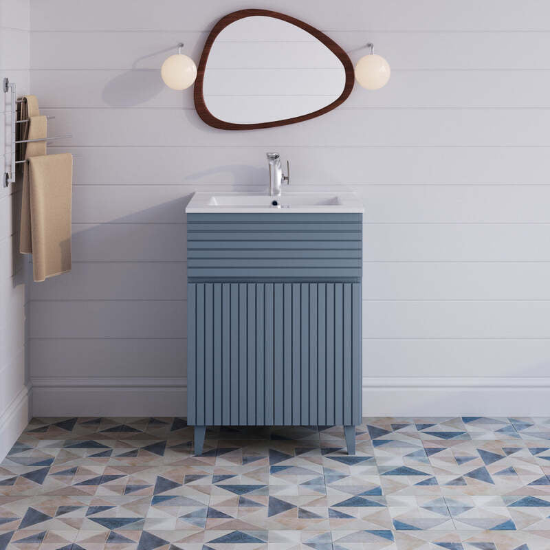 Swiss Madison Bernay 24" Bathroom Vanity in Heather