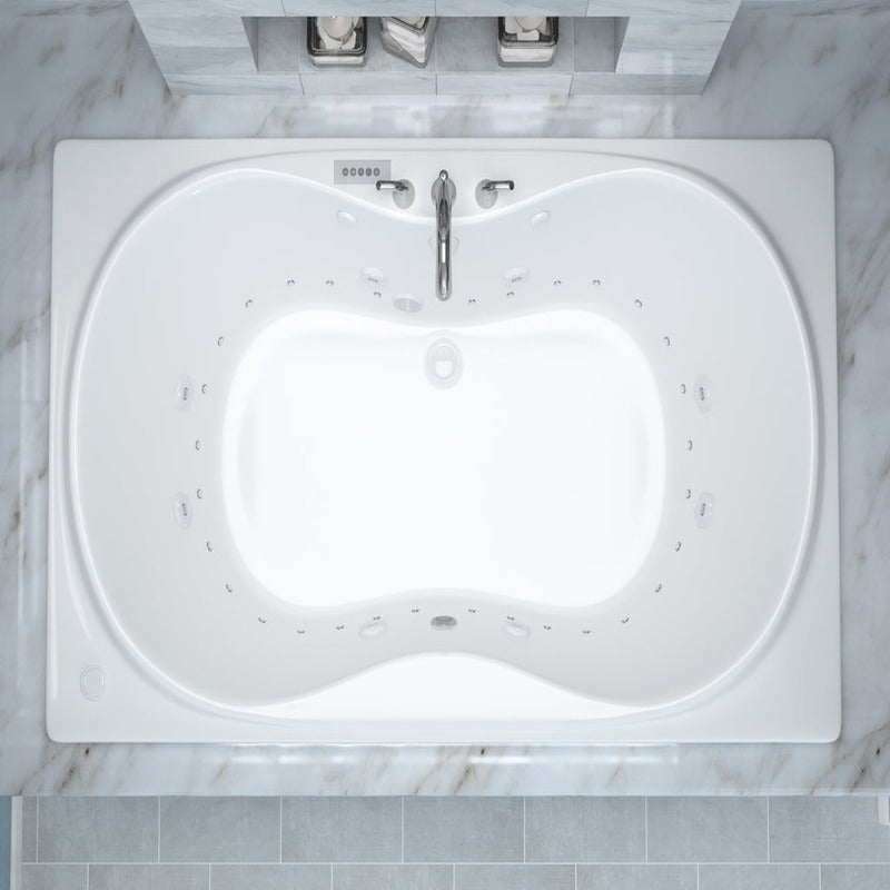 Atlantis Whirlpools Whisper 35.625" x 72" Air and Whirlpool Bathtub