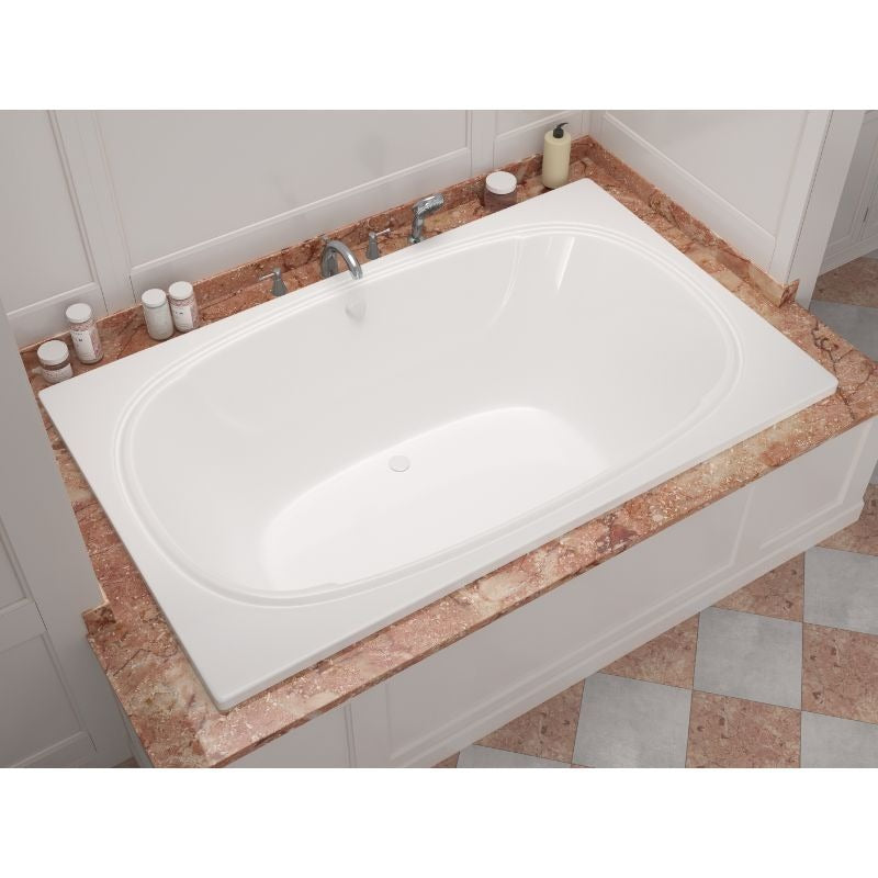 ATLANTIS WHIRLPOOLS CHARLESTON 48 X 78 RECTANGULAR SOAKING BATHTUB 4878CS