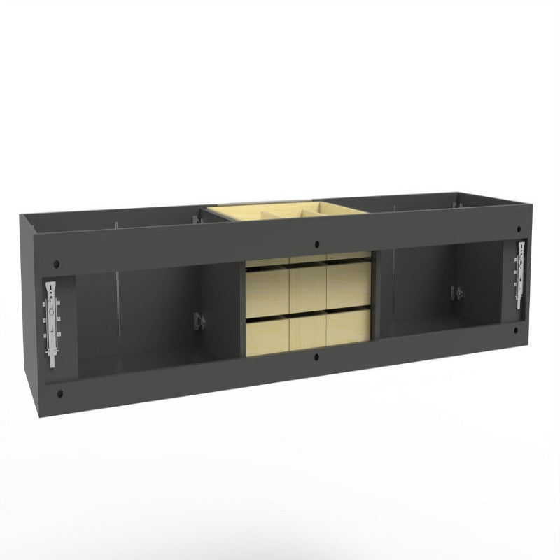 Balboa 72" Black Vanity Base Only