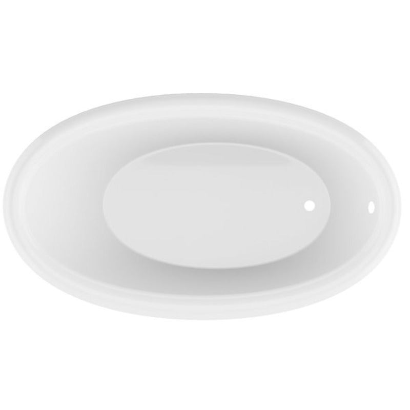 ATLANTIS WHIRLPOOLS Petite 36 x 60 Oval Soaking Bathtub