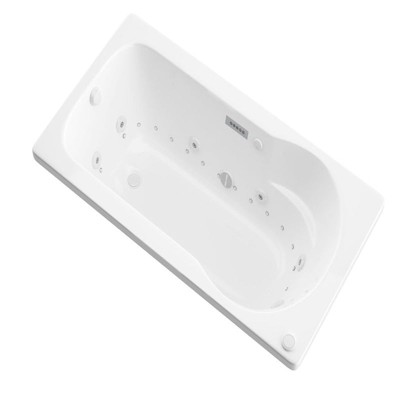 Atlantis Whirlpools Zepher 31.625" x 59.5" Air and Whirlpool Bathtub