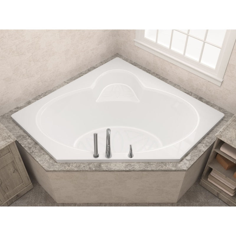 ATLANTIS WHIRLPOOLS SUBLIME 60 X 60 CORNER SOAKING BATHTUB 6060SS