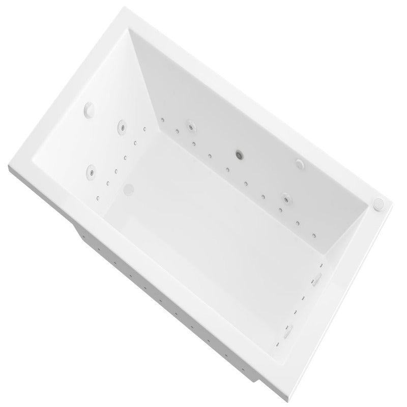 Atlantis Whirlpools Venetian 31.75" x 66" Air and Whirlpool Bathtub