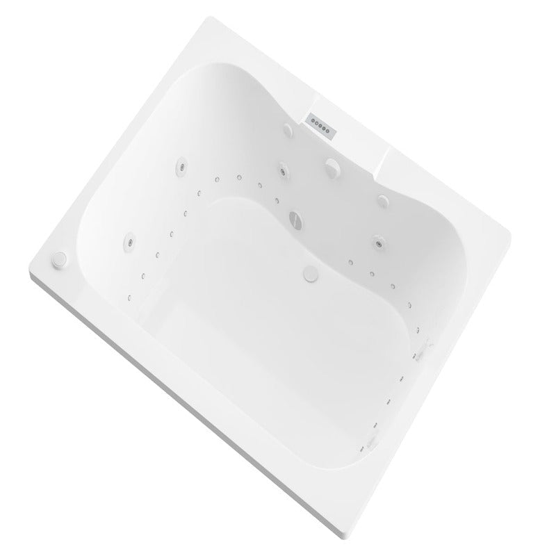 Atlantis Whirlpools Neptune 40.625" x 58.5" Air & Whirlpool Bathtub