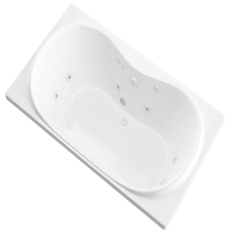 Atlantis Whirlpools Whisper 36" x 72" Rectangular Whirlpool Bathtub