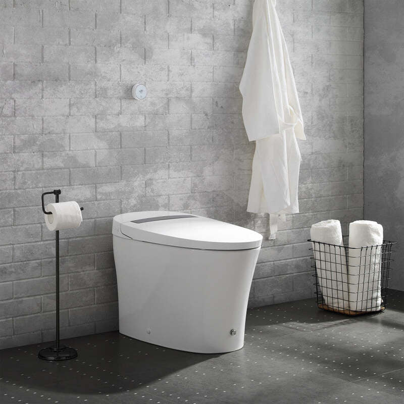 Swiss Madison Hugo Smart Tankless Elongated Toilet, Touchless Vortex™ Dual-Flush 1.1/1.6 gpf