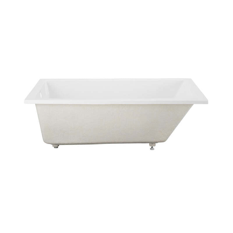 Swiss Madison Voltaire 66 "x 36" Reversible Drain Drop-In Bathtub