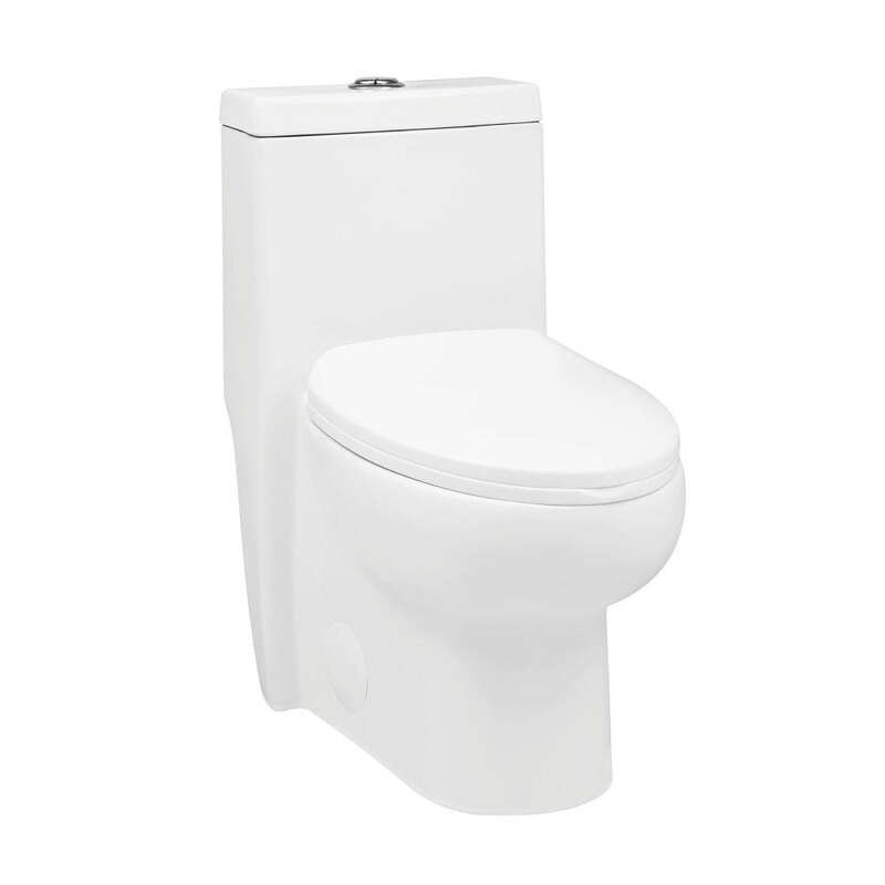 Swiss Madison Soleil One-Piece Elongated Toilet Gravity Dual-Flush 1.1/1.6 gpf