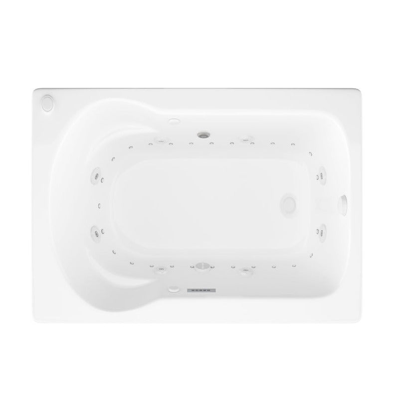 Atlantis Whirlpools Zepher 31.625" x 59.5" Air and Whirlpool Bathtub
