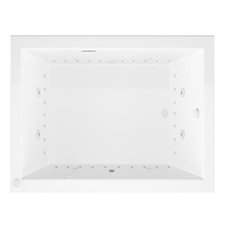 Atlantis Whirlpools Venetian 31.875" x 59.625" Air and Whirlpool Bathtub
