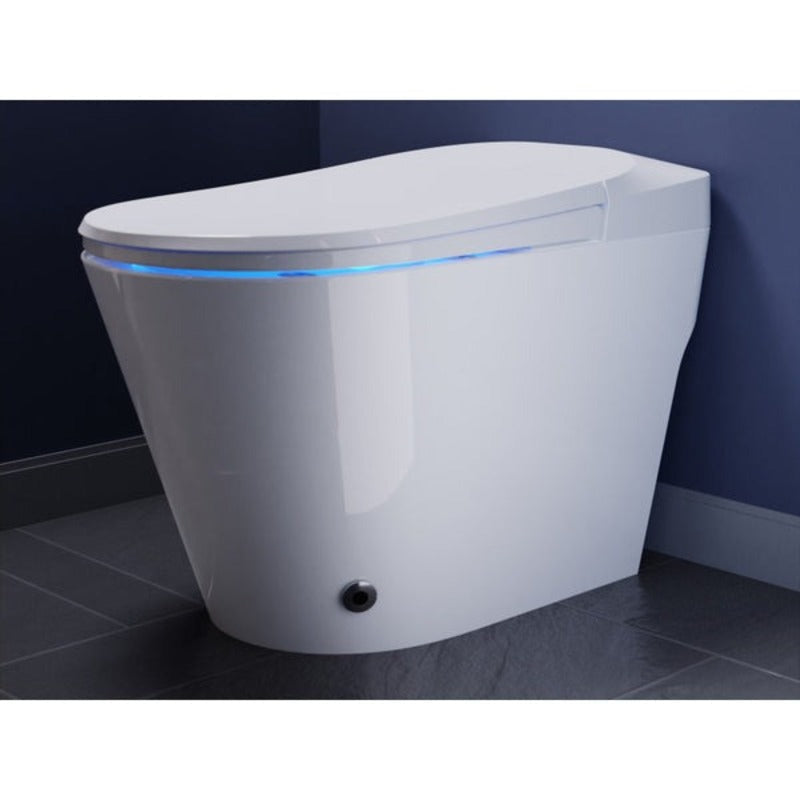 ENVO Echo Elongated Smart Toilet Bidet in White with Auto Open, Auto Close, Auto Flush, and Heated Seat