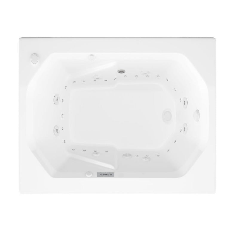 Atlantis Whirlpools Mirage 35.875" x 59.625" Air and Whirlpool Bathtub