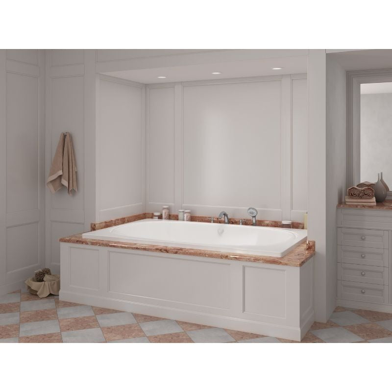 ATLANTIS WHIRLPOOLS CHARLESTON 48 X 78 RECTANGULAR SOAKING BATHTUB 4878CS