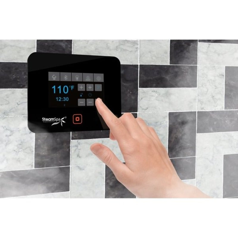 Steamspa Wifi and Bluetooth 15kW Steam Bath Generator in Oil Rubbed Bronze