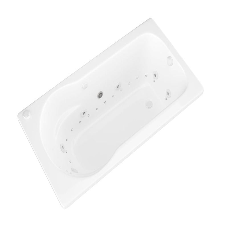 Atlantis Whirlpools Zepher 31.625" x 59.5" Air and Whirlpool Bathtub
