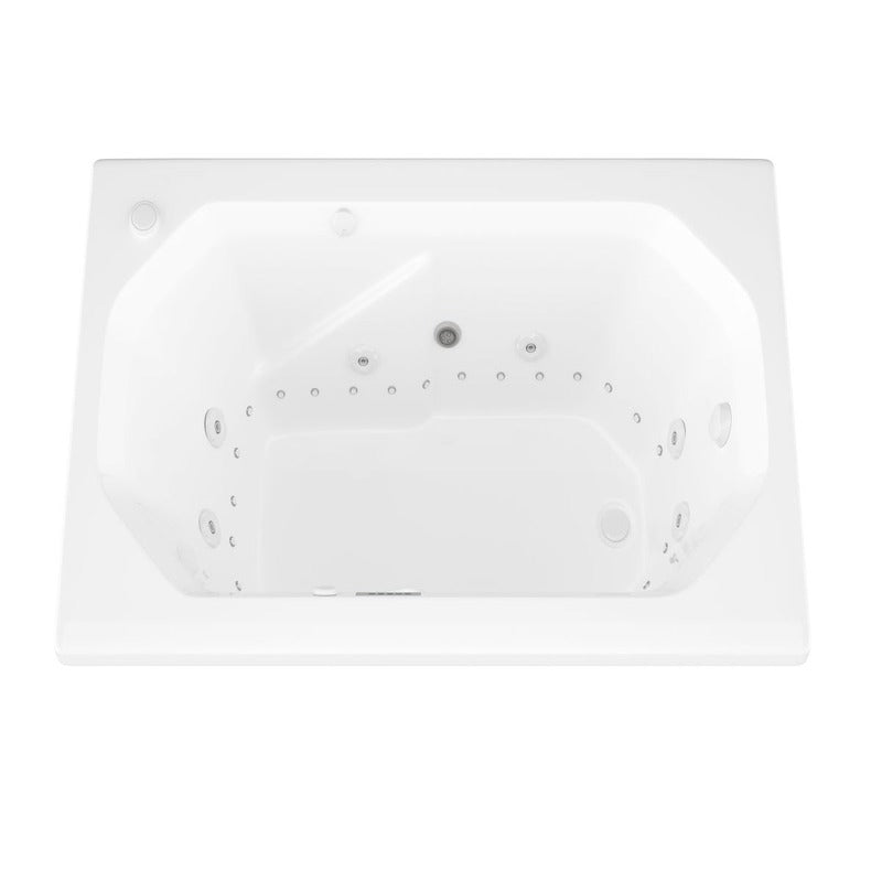Atlantis Whirlpools Mirage 35.875" x 59.625" Air and Whirlpool Bathtub